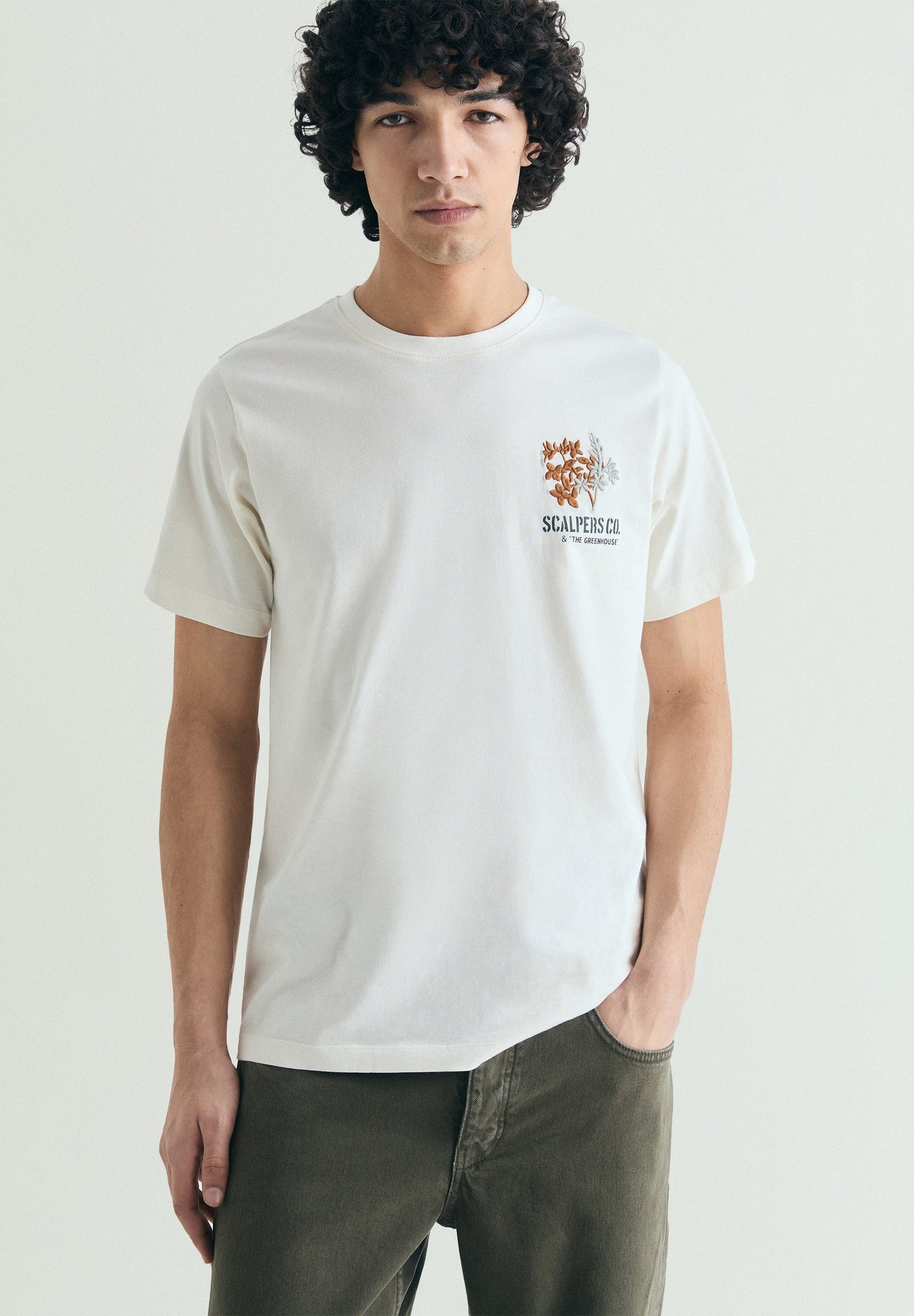 CAMISETA BORDADO ALGODÓN