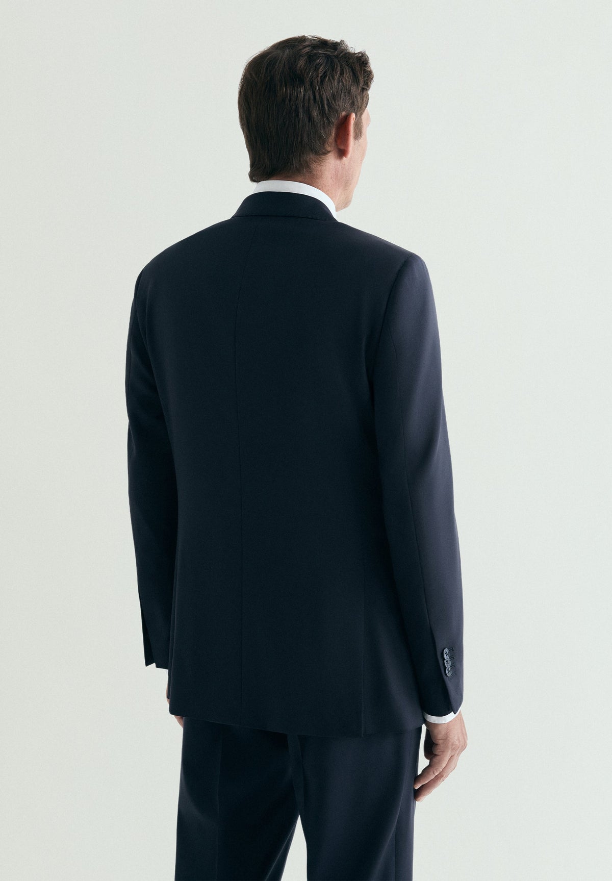 AMERICANA TRAJE LANA FRÍA MARZOTTO