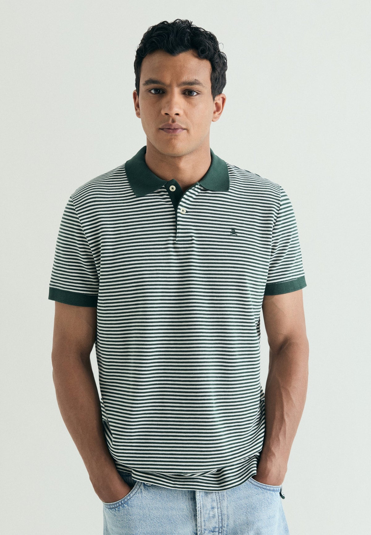 POLO RAYAS CONTRASTE