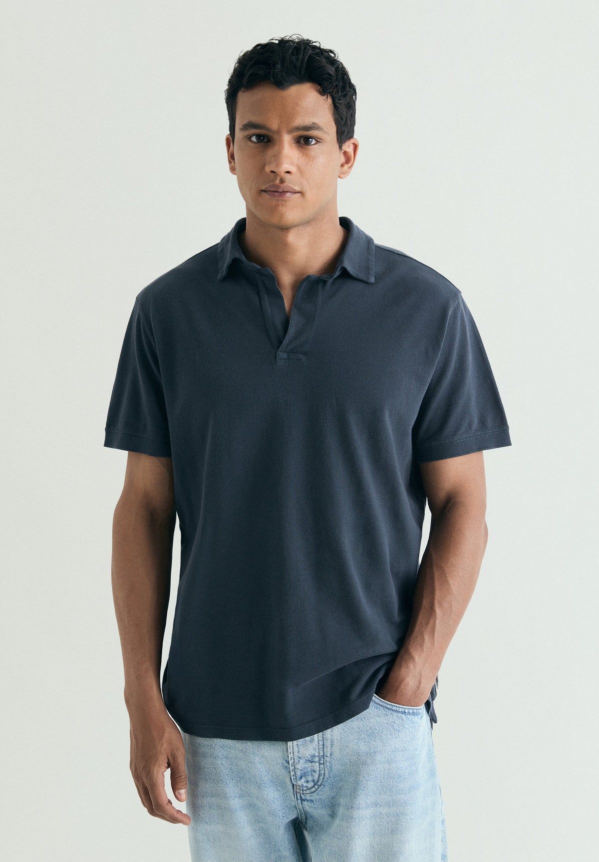POLO ALGODÓN TEXTURA