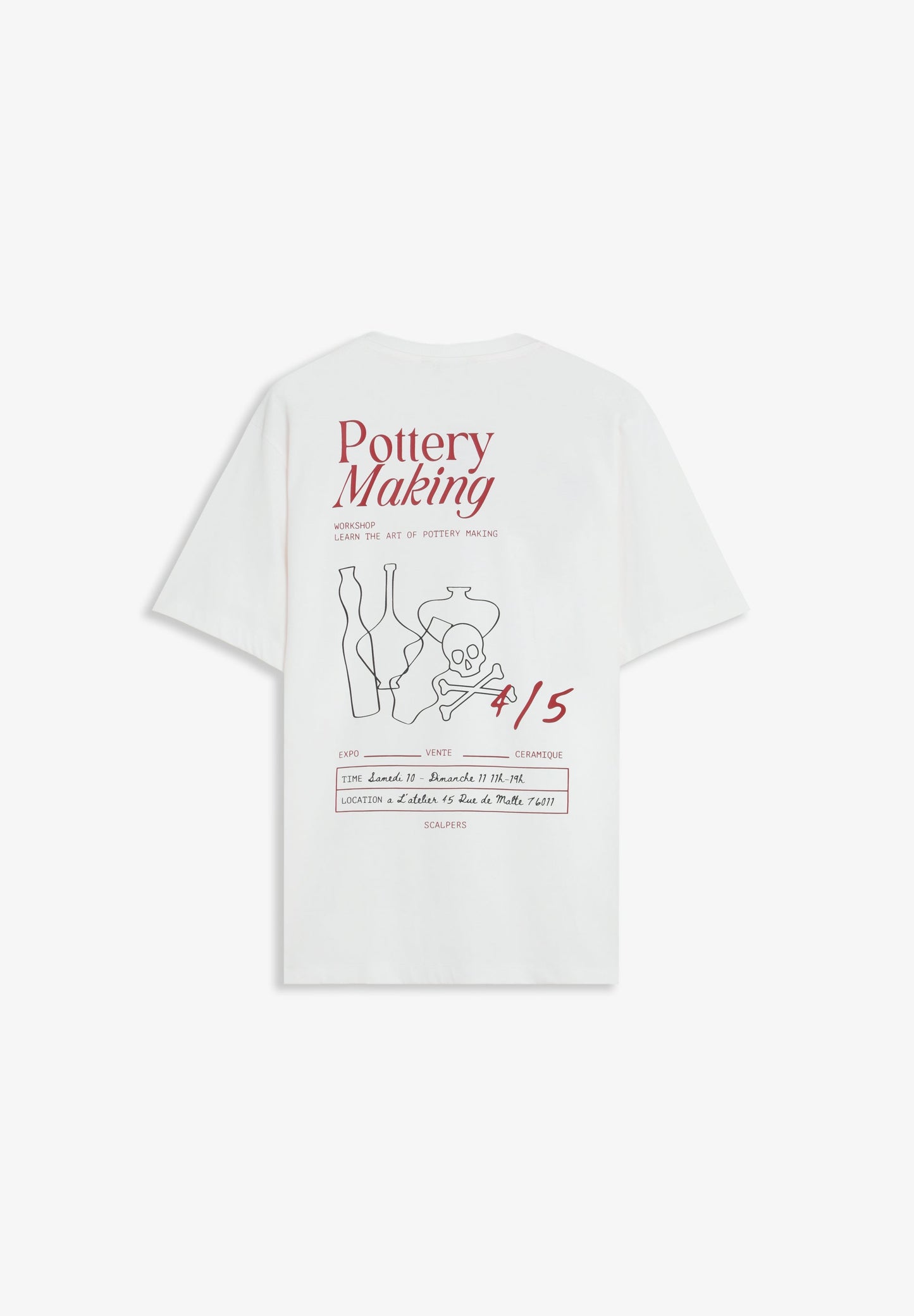 CAMISETA ESTAMPADO POTTERY