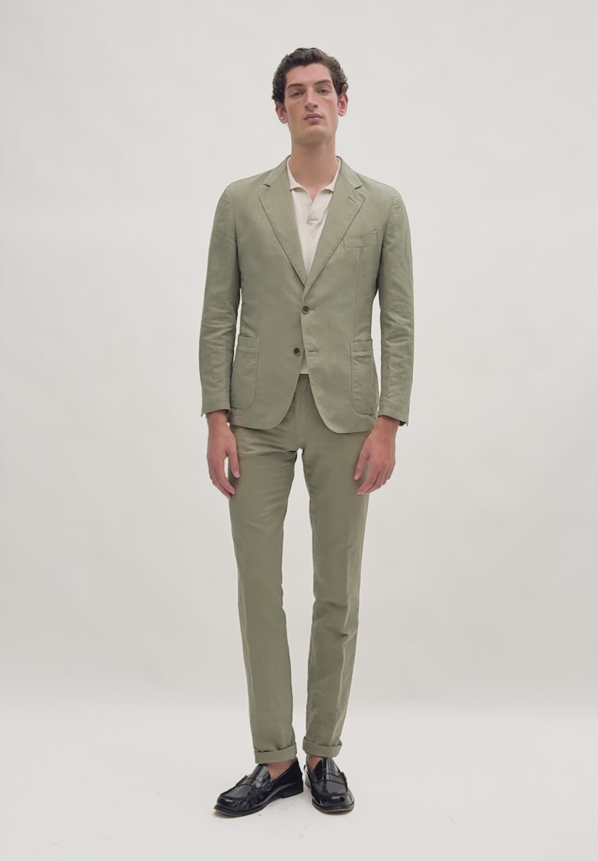 PANTALÓN DE TRAJE LINO